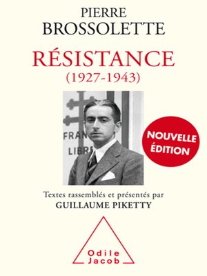 cover image of Résistance (1927-1943)